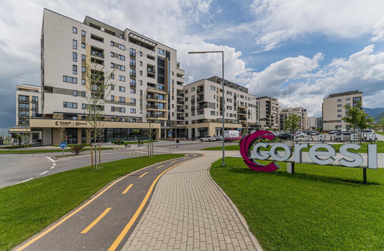Coresi Modern Apartment Braszów Zewnętrze zdjęcie